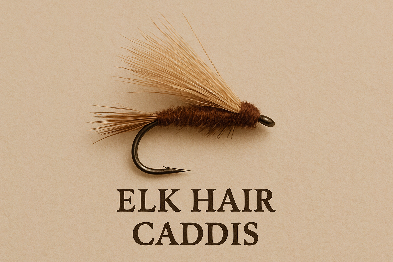 Elk Hair Caddis – Die unzerstörbare Trockenfliege