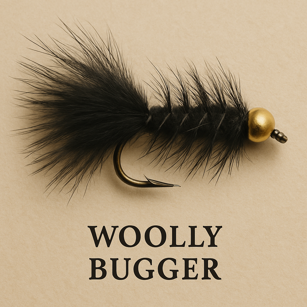 Woolly Bugger – Die Fangmaschine mit Hechel und Marabou