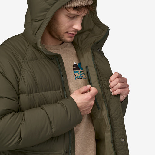 Patagonia män Silent Down Parker