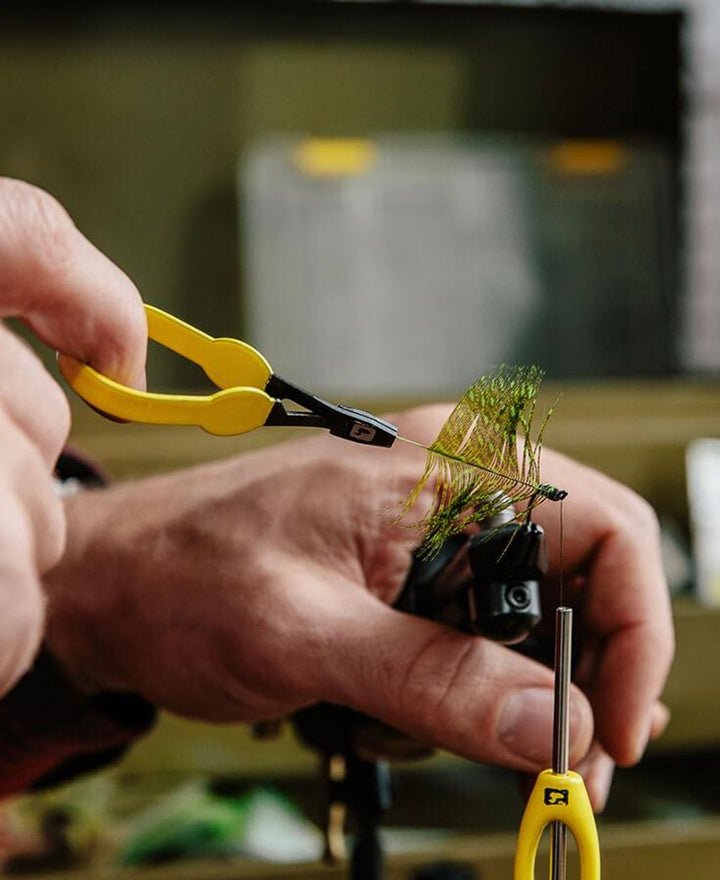 Ergo Hackle Plier - Yellow