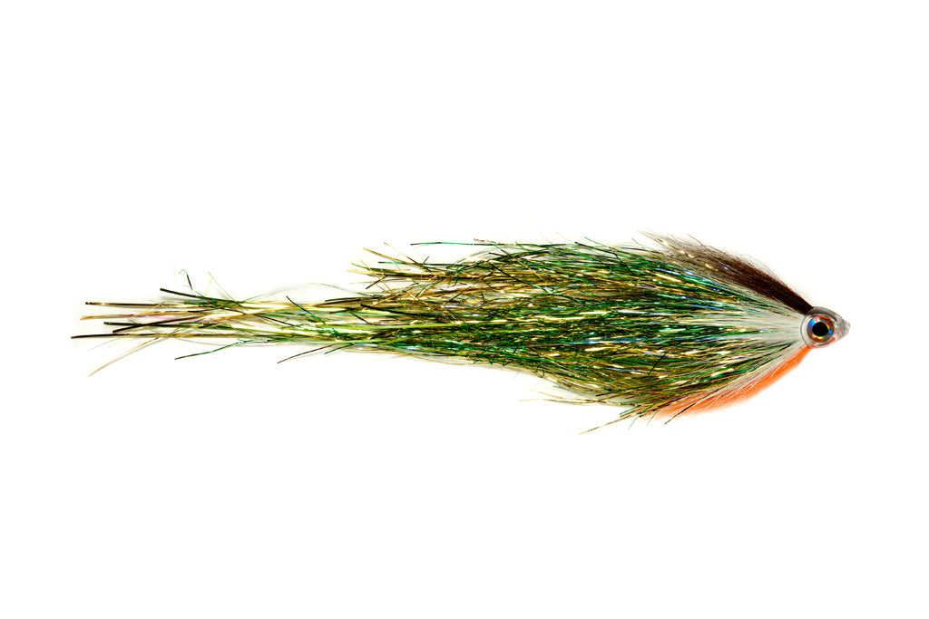 PIKE WIGGLE TAIL TUBE GREEN 'N GOLD 25cm