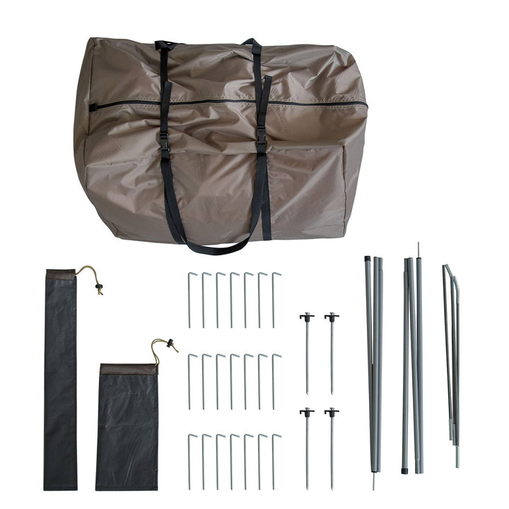 HUSIR | 4 PERSON FAMILY TUNNEL TENT AIR