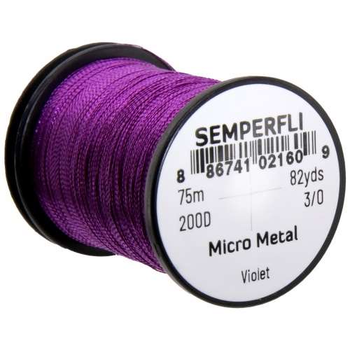Micro Metal Hybrid Thread, Tinsel & Wire Violet