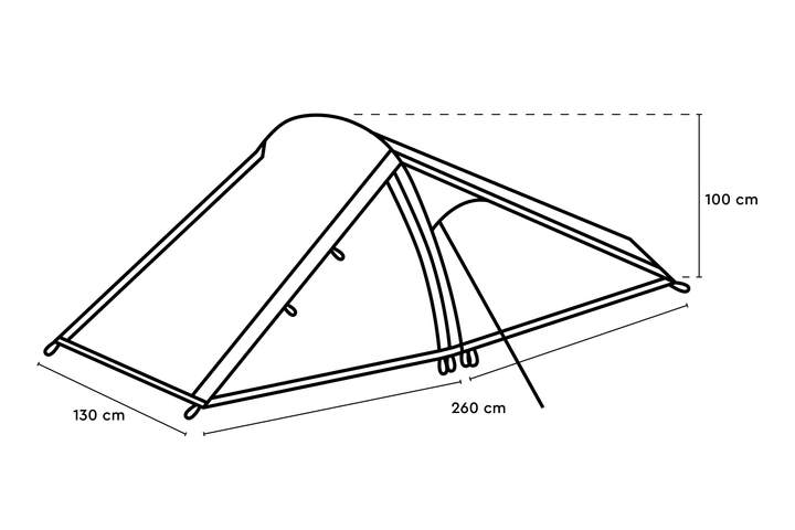KUTIR 2 person trekking tent
