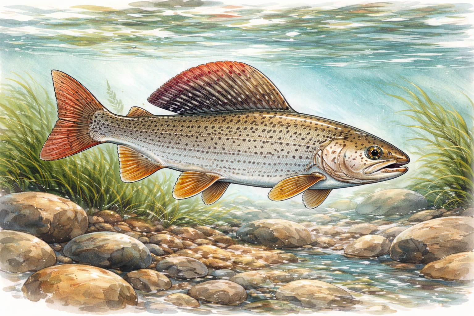 Die Äsche – Die elegante Tänzerin unserer Flüsse