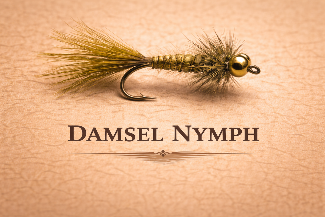 🟢 Damsel Nymph – Die Sommer-Nymphe für Regenbogenforellen