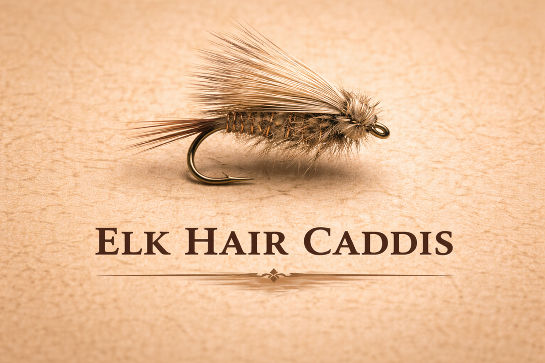 🦌 Elk Hair Caddis – Die schwimmstabile Köcherfliegen-Imitation