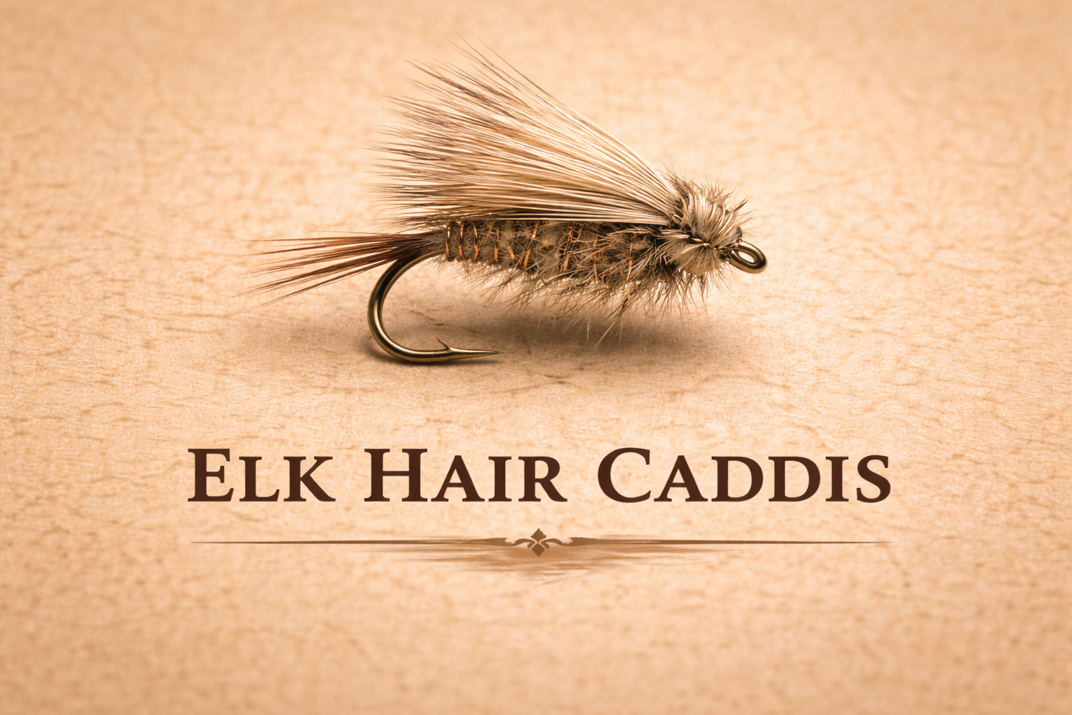 🦌 Elk Hair Caddis – Die schwimmstabile Köcherfliegen-Imitation