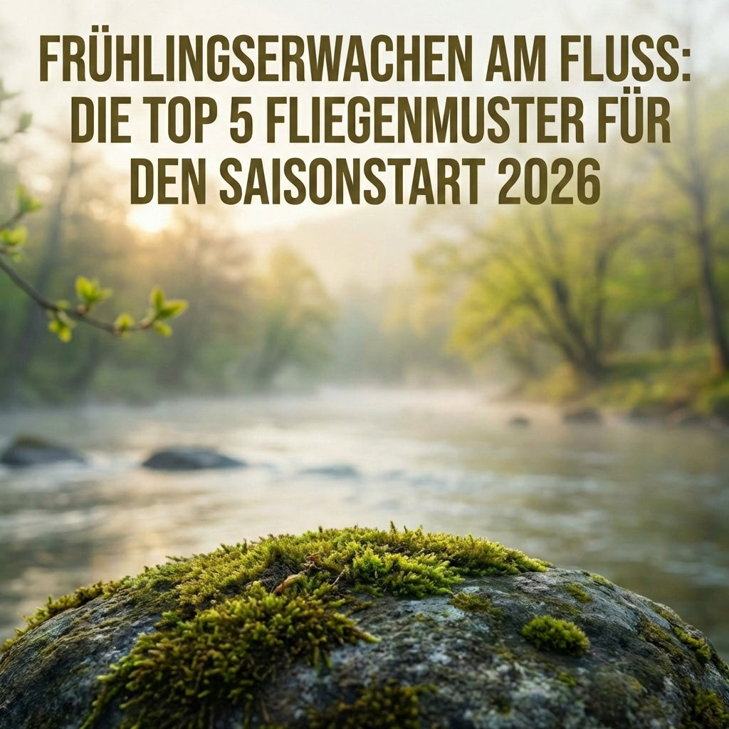 Frühlingserwachen am Fluss: Die Top 5 Fliegenmuster für den Saisonstart 2026