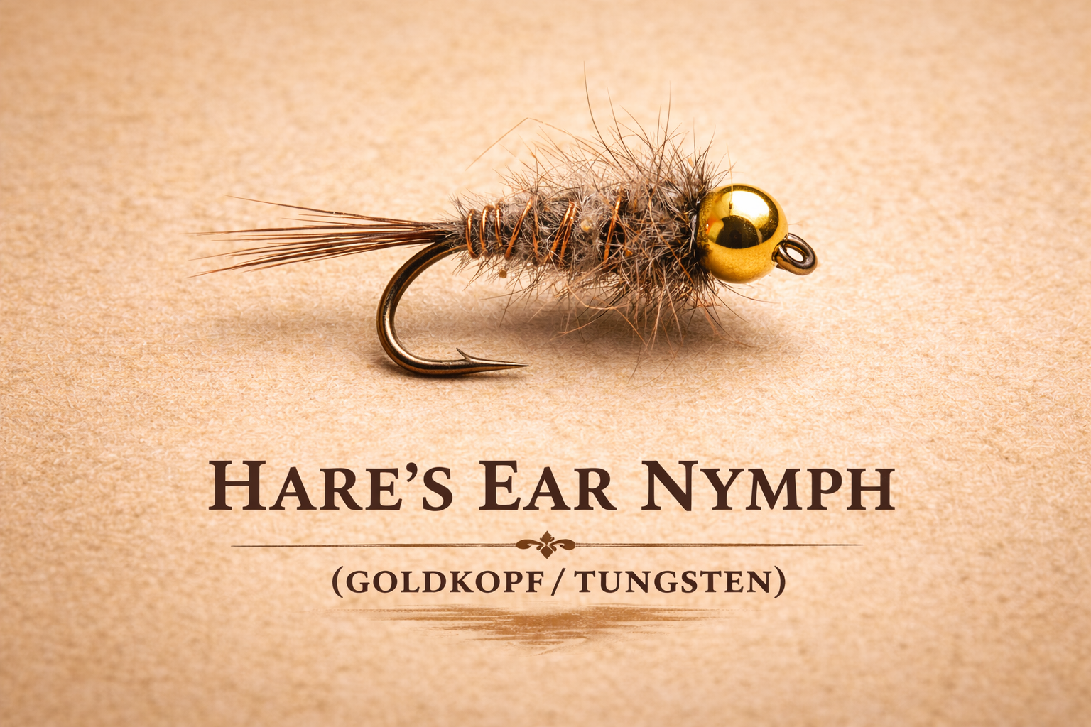 🐰 Hare’s Ear Nymph – Die universelle Forellen-Nymphe