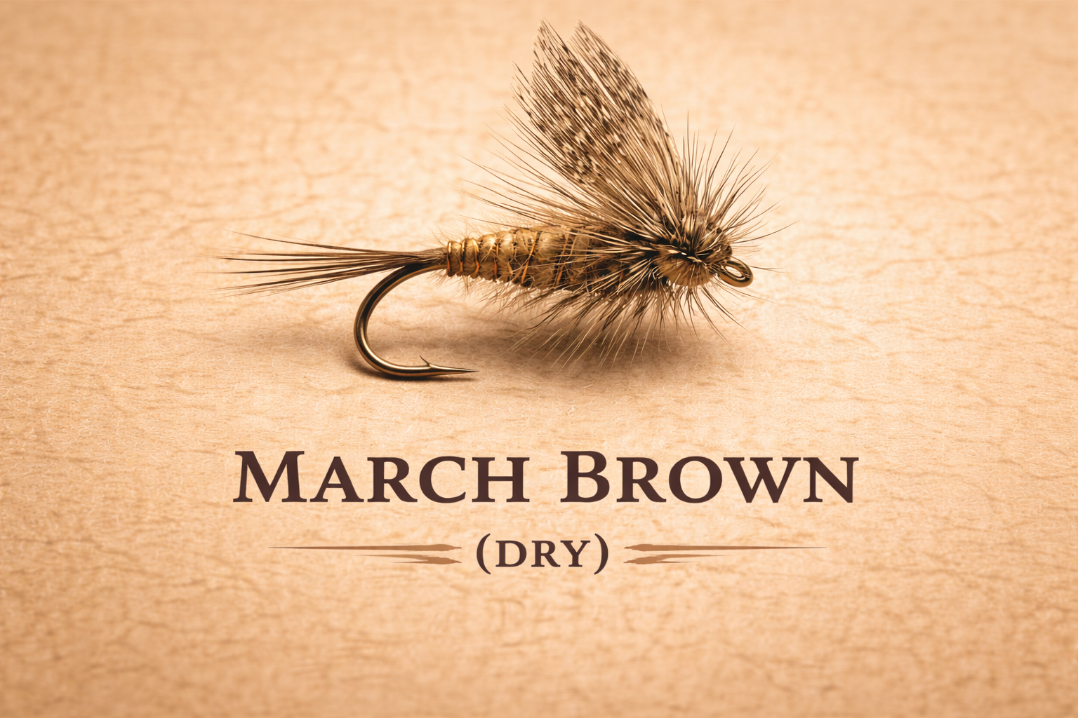 🟤 March Brown – Die Frühjahrsfliege für steigende Bachforellen