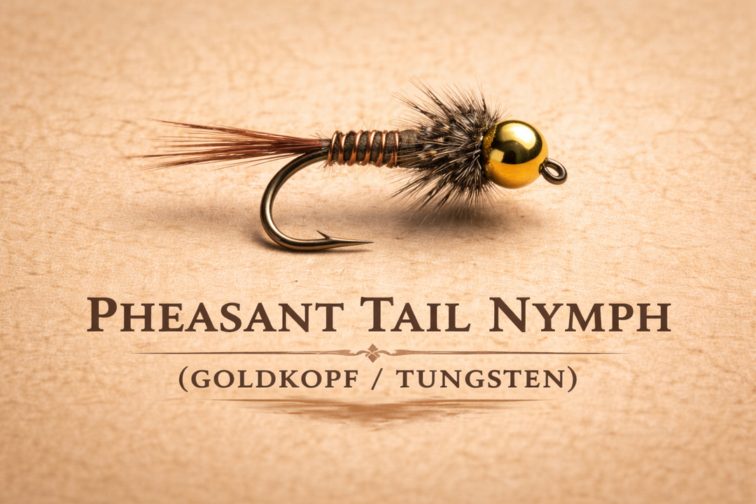 🪶 Pheasant Tail Nymph – Die Killer-Nymphe für Bachforellen