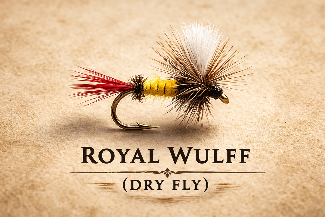 👑 Royal Wulff – Die Power-Trockenfliege für schnelle Strömung