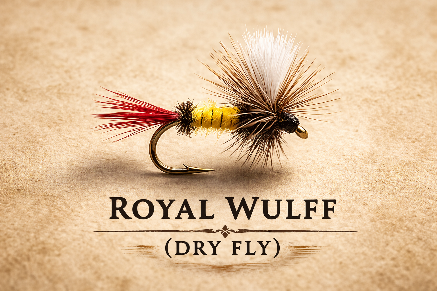 👑 Royal Wulff – Die Power-Trockenfliege für schnelle Strömung