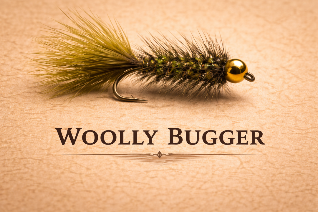🐉 Woolly Bugger – Der Streamer für aggressive Bachforellen