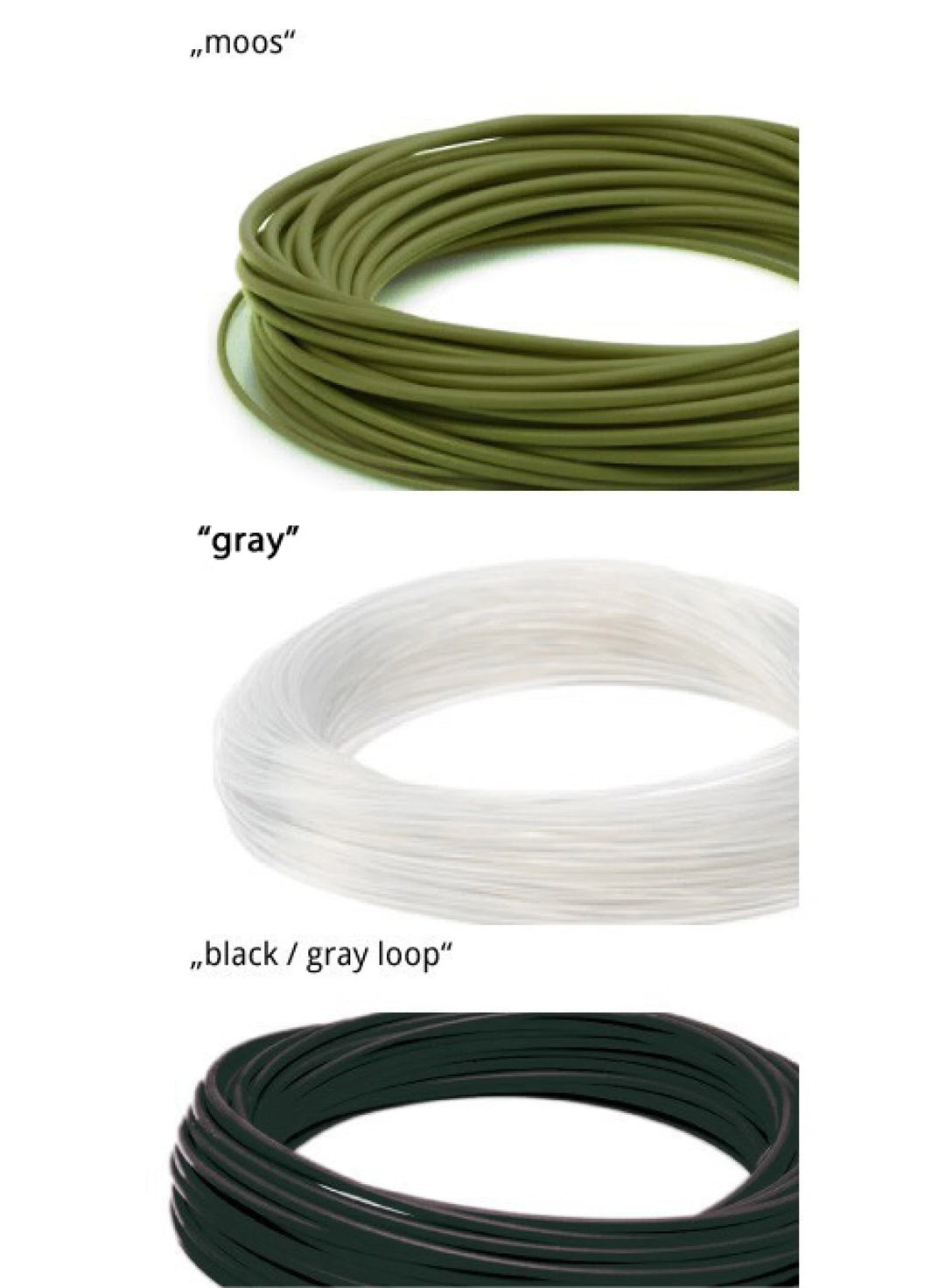 RIO Outbound Short Shooting Head moss (floating)