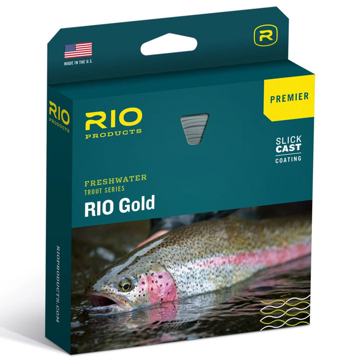 Premier Gold Fliegenschnur (mossgold - schwimmend)