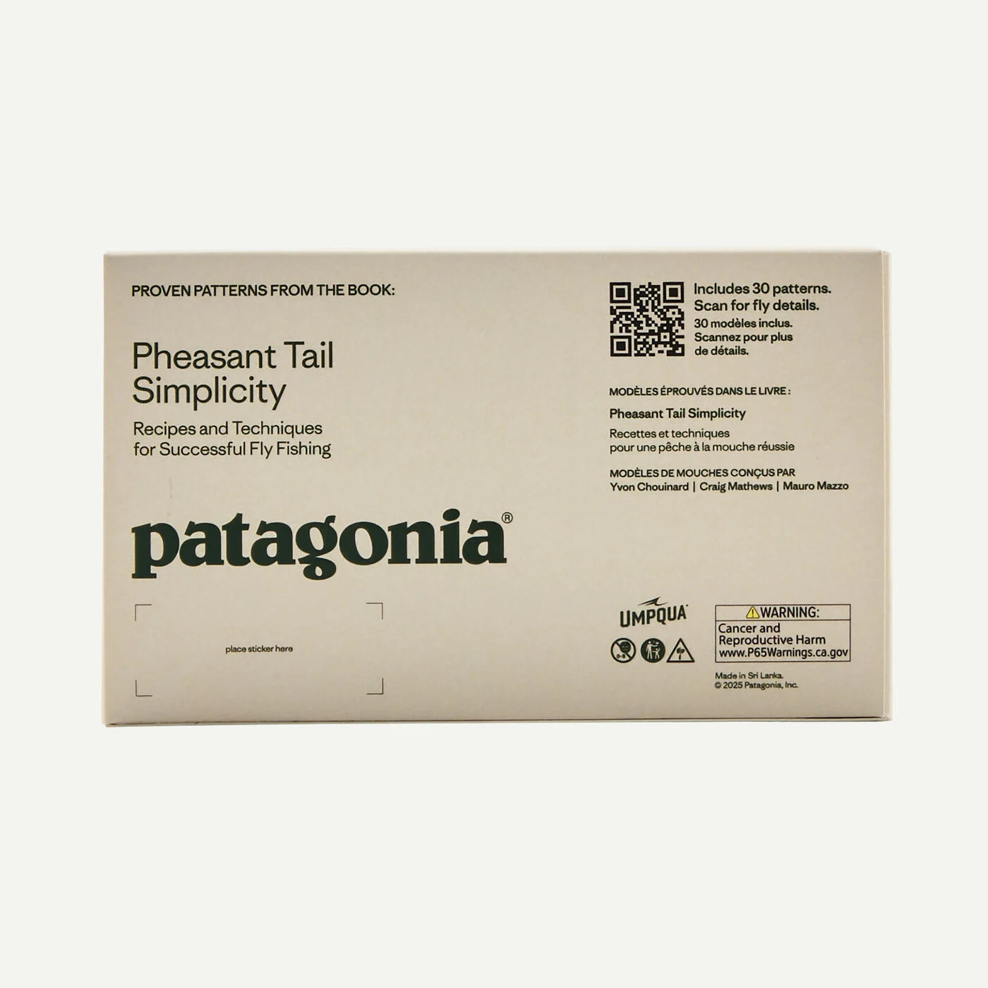 Pheasant Tail Simplicity - Patagonia - Box