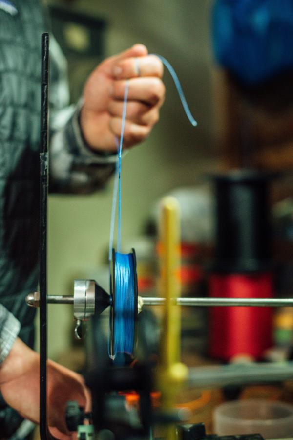 Cortland Micron Backing 30lb 250YDS. Blau