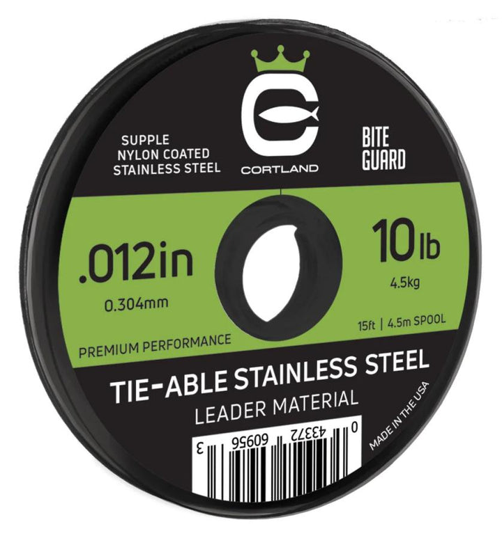 Cortland Stainless Steel Tie-able Leader Material 15ft