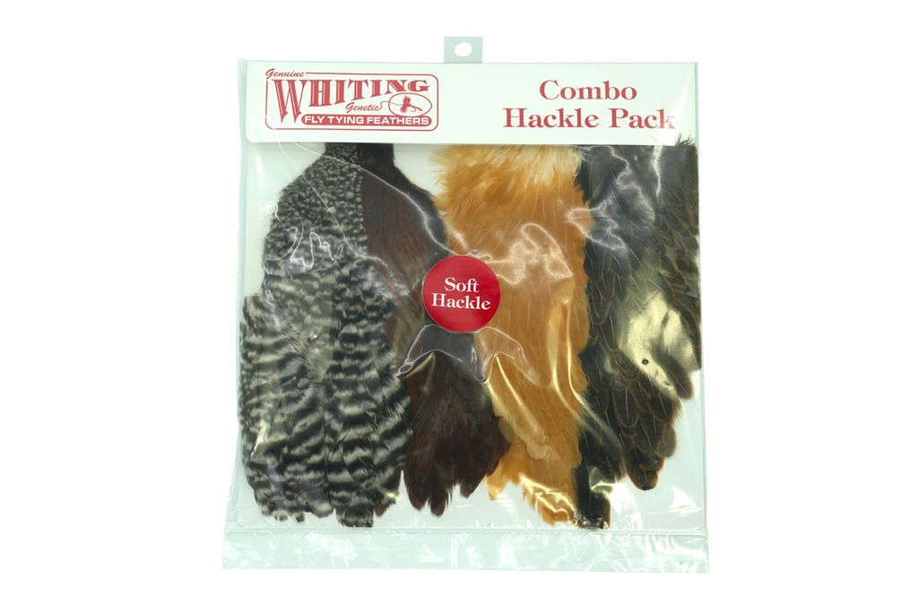 Introductory Soft Hackle Pack - 2 Half Capes/2 Half Saddles
