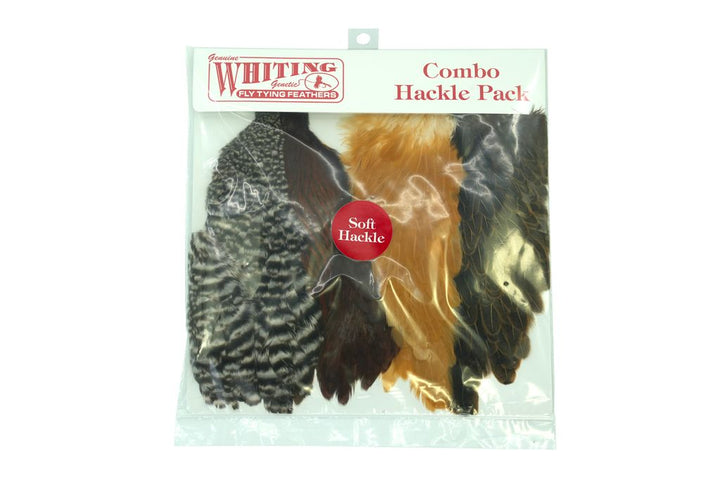 Introductory Soft Hackle Pack - 2 Half Capes/2 Half Saddles