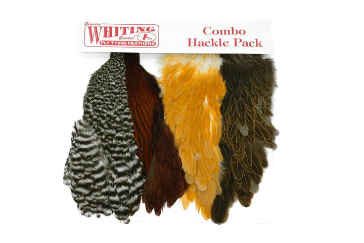 Introductory Soft Hackle Pack - 2 Half Capes/2 Half Saddles