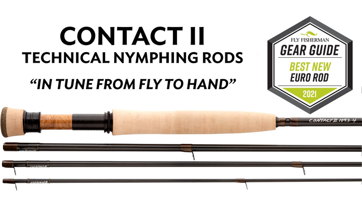 T&amp;T CONTACT II TECHNICAL NYMPHING RODS