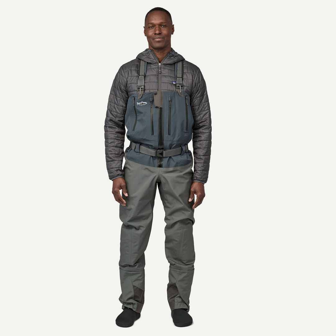 Mens Swift Current Expedition Zip - Front Waders