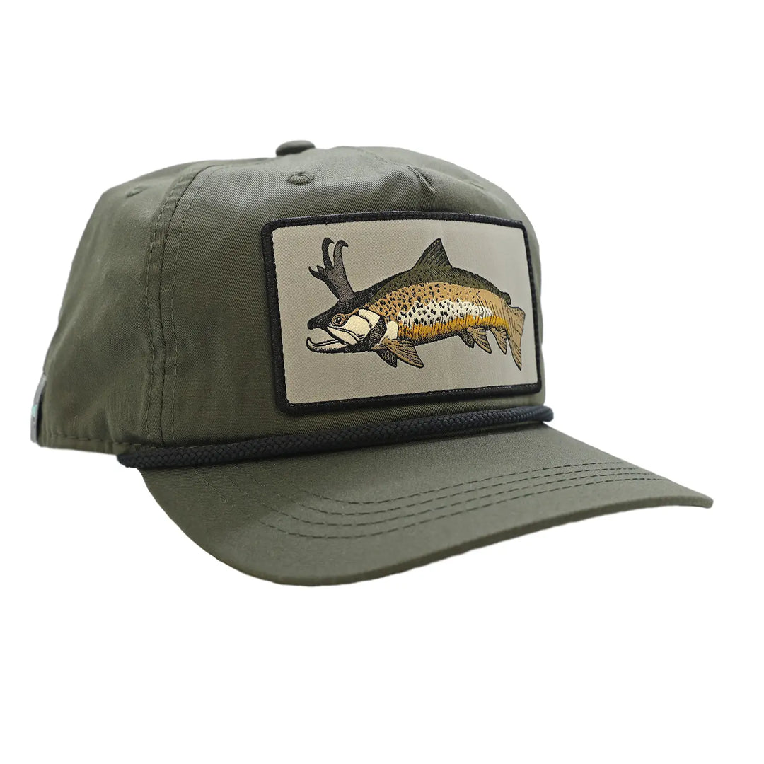 RepYourWater Cap The Troutalope – 5-Panel Unstructured – Ansicht 1