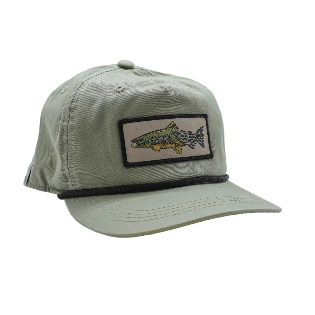 RepYourWater Cap Brown Snacks – 5-Panel Unstructured – Ansicht 1