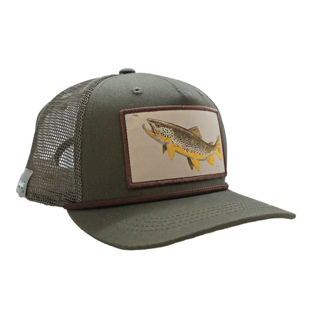 RepYourWater Cap Hungry Brown – 5-Panel – Ansicht 1