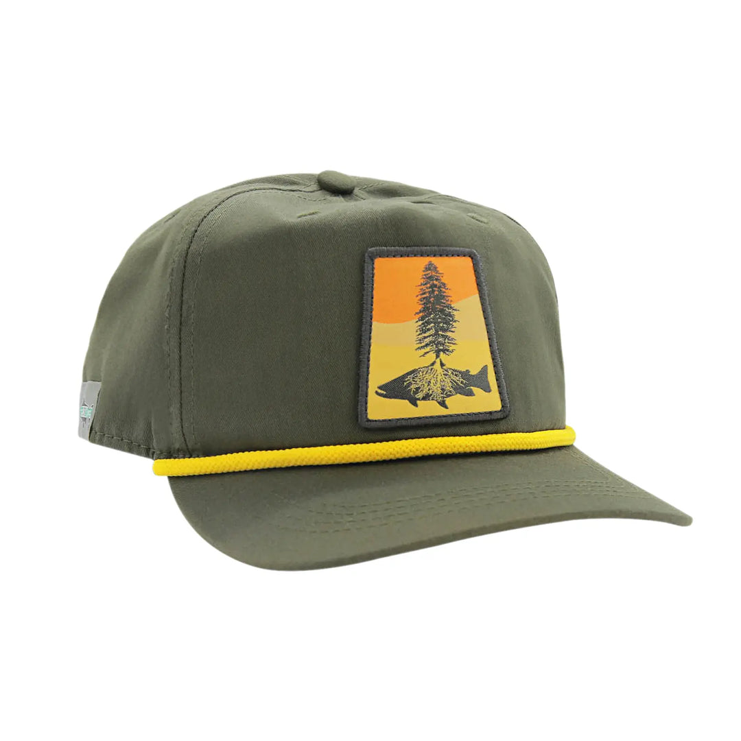 RepYourWater Cap Fly Fishing Roots – 5-Panel Unstructured – Ansicht 1