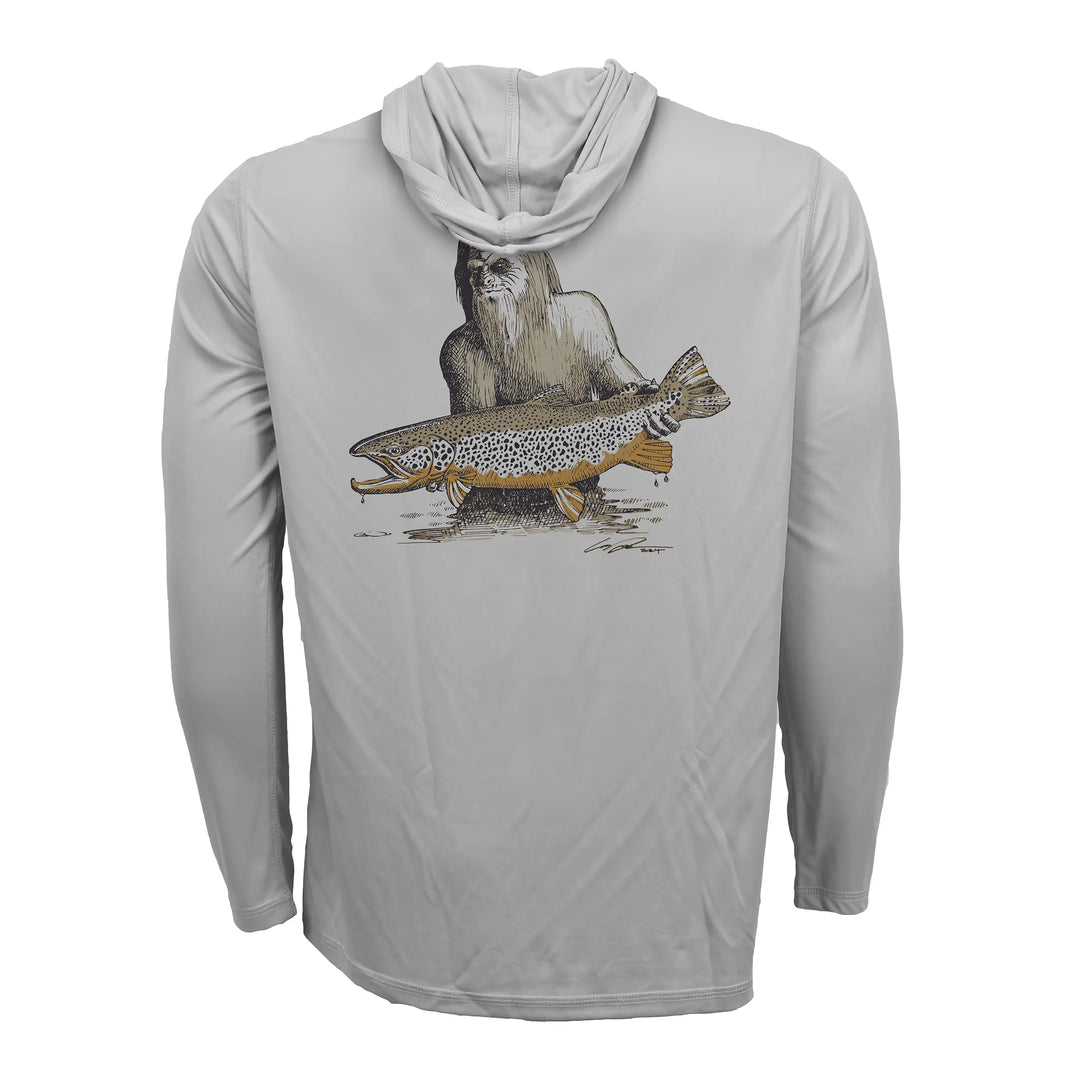 RepYourWater ECO50 Sonnenschutzshirt mit Kapuze – Hero Squatch – Ansicht 1