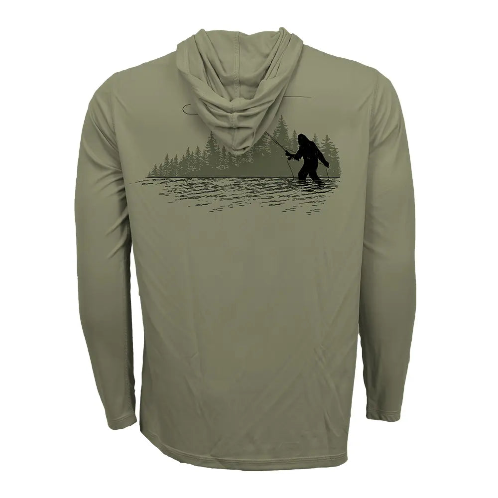 RepYourWater ECO50 Sonnenschutzshirt mit Kapuze – Tight Loops Squatch – Ansicht 1