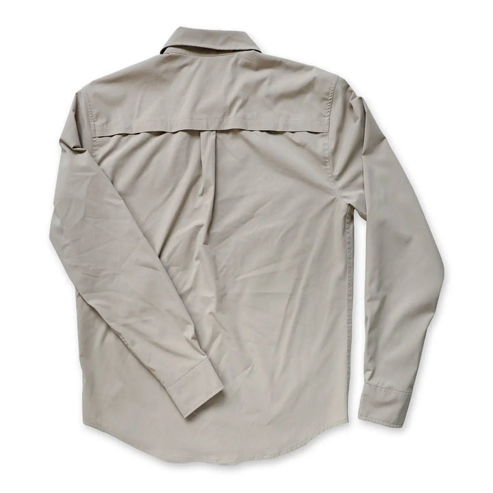 RepYourWater Wellfleet Langarmhemd – Fog Grey – Ansicht 7