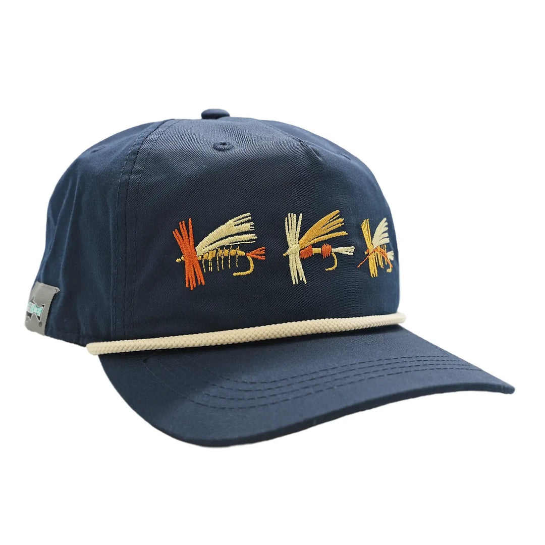 RepYourWater Cap Retro Flies – 5-Panel Unstructured – Ansicht 1