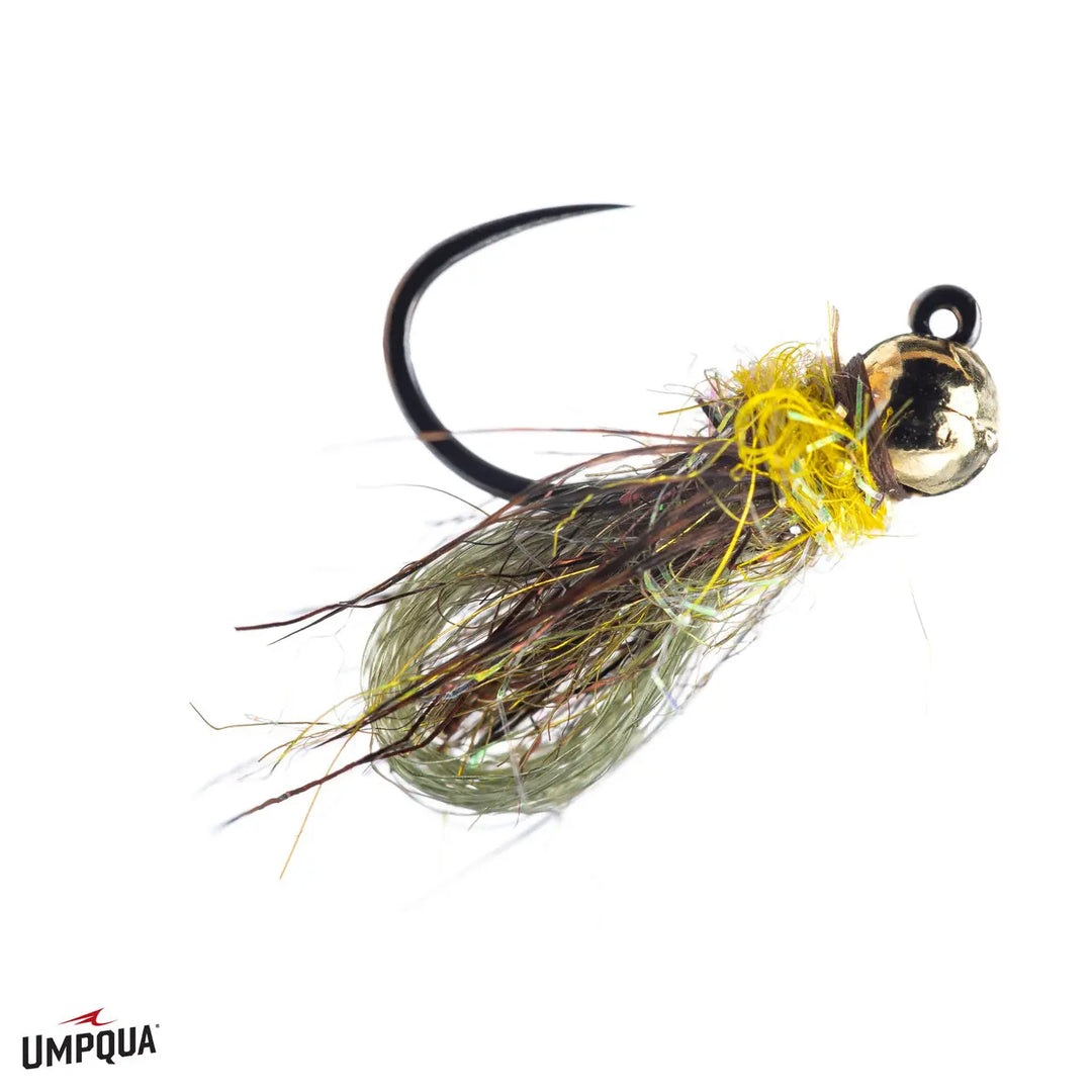 Umpqua Jiggy Caddis Pupa Mercer – Olive