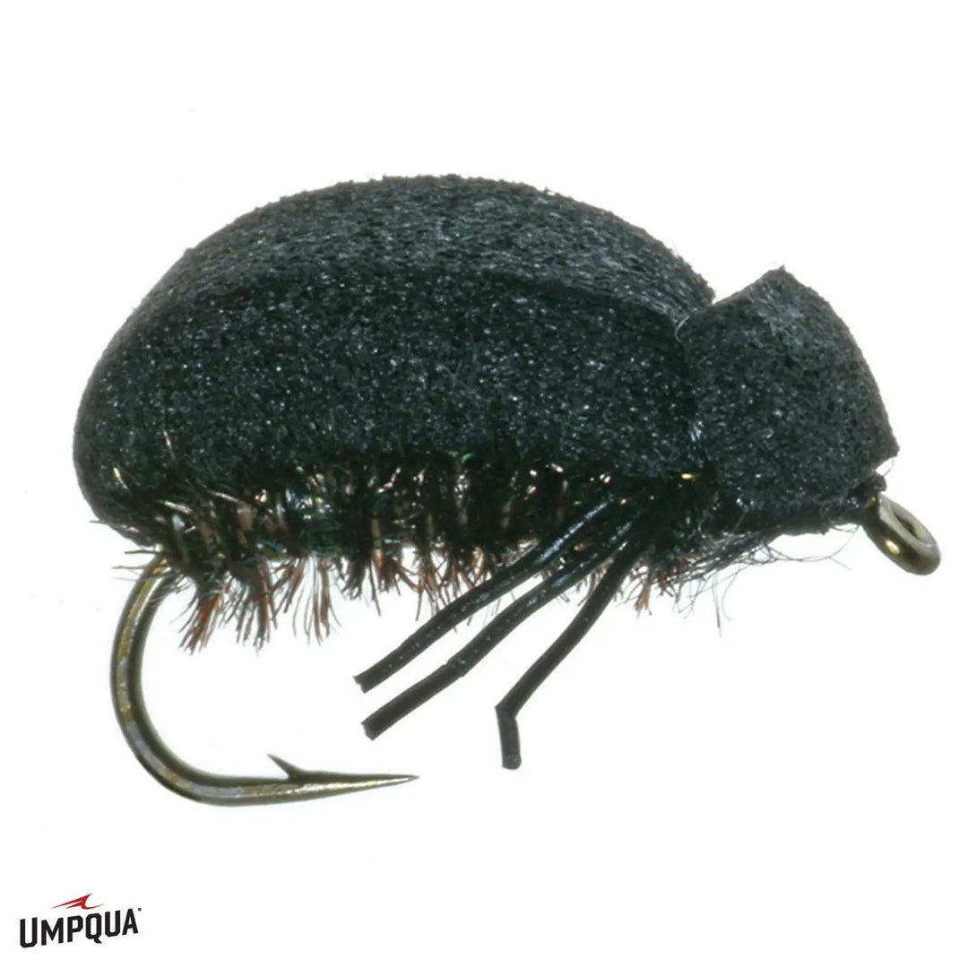 Umpqua Foam Beetle Lawson Black – Trockenfliege