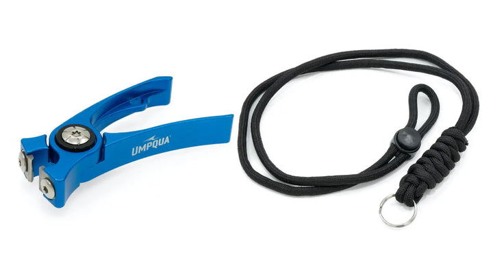Umpqua RiverRun Nipper mit Lanyard – Azure