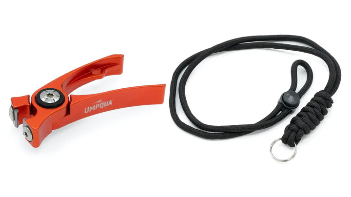 Umpqua RiverRun Nipper mit Lanyard – Orange