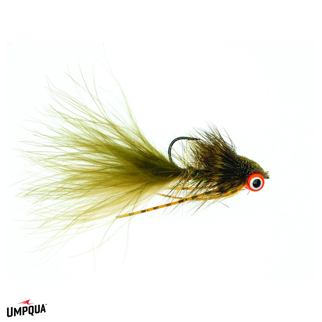 Umpqua Slider Bugger Mena – Olive Ginger