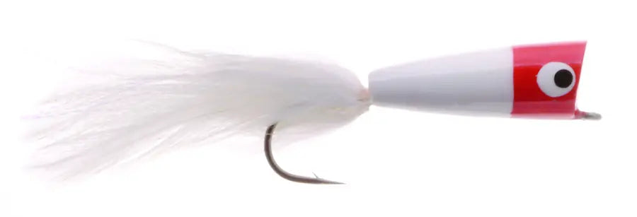 Umpqua Saltwater Popper – Red White