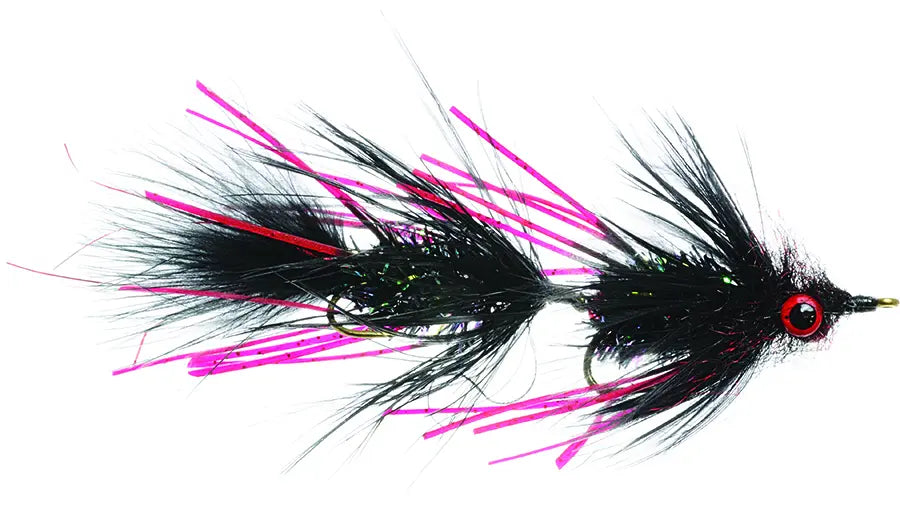 Umpqua Circus Peanut Black/Blood – Streamer