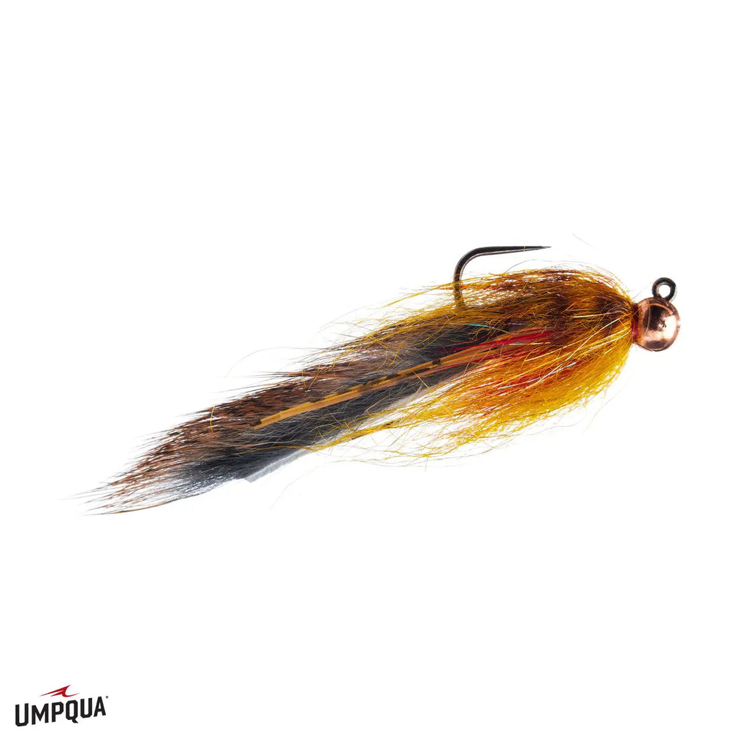 Umpqua Cousin It Sculpin Jig Mena – Ginger