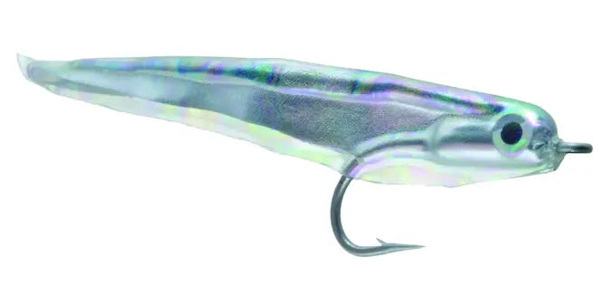 Umpqua Gummy Minnow – Farbe Pearl, Beispielabbildung
