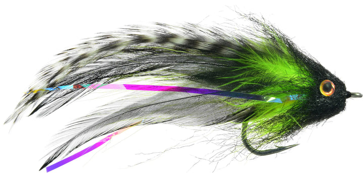 Umpqua Jungle Love – Black Chartreuse