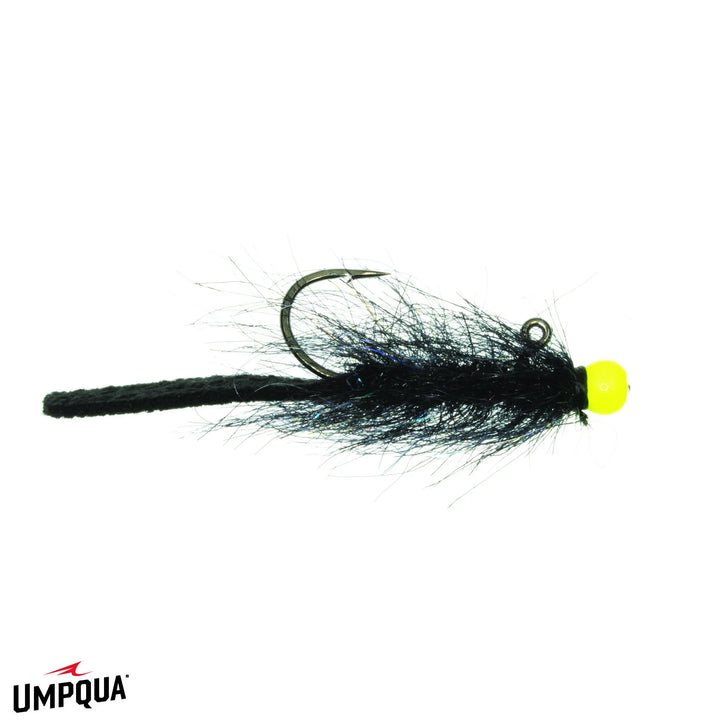 Umpqua Balanced Leather Leech Matt Winkler 10 – Black Chartreuse