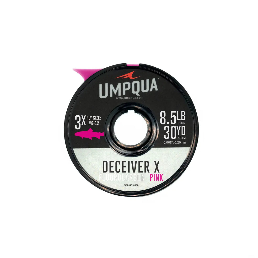 Umpqua Deceiver X Pink Fluorocarbon-Tippet – 30 yd