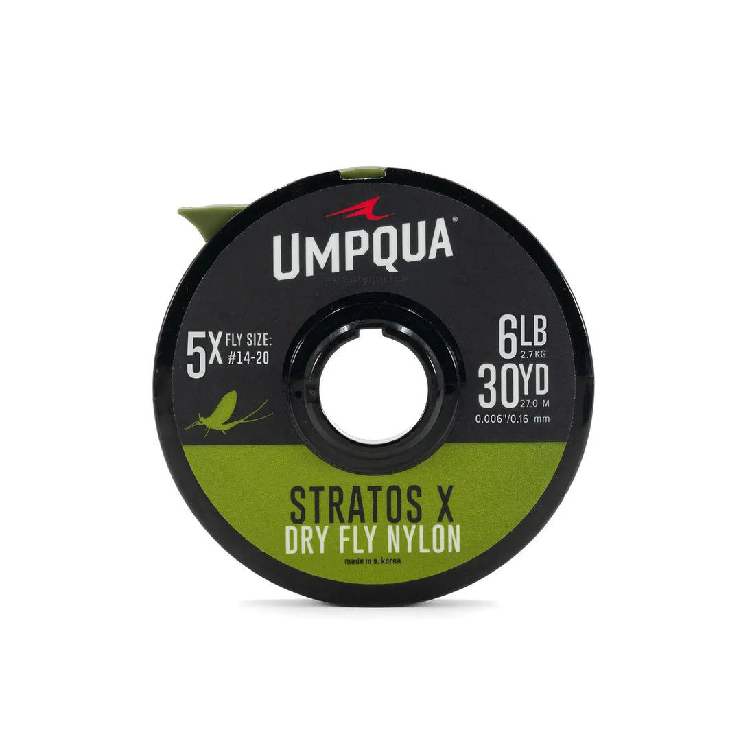 Umpqua Stratos X Dry Fly Grey Camo Tippet – 30 yd